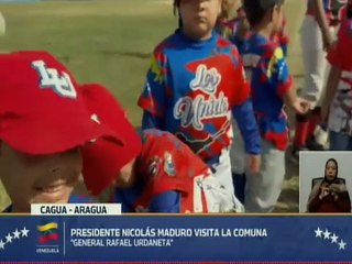 Presidente Maduro ordena restaurar el campo de béisbol de la Comuna “General Rafael Urdaneta”