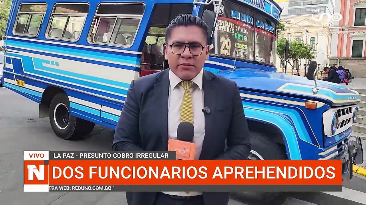 DOS FUNCIONARIOS APREHENDIDOS POR PRESUNTOS COBROS IRREGULARES