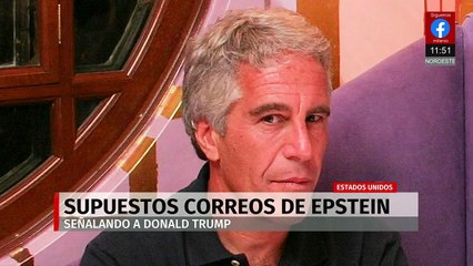 Se filtran supuestos correos de Epstein que señalan a Donald Trump