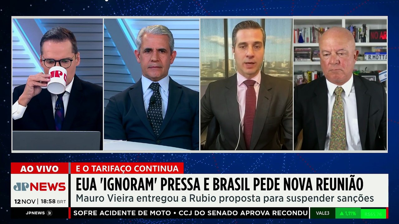 Beraldo sobre novo encontro Brasil-EUA e negociações comerciais: “O Brasil que não sabe se defender”