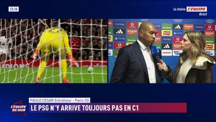 Paulo César, après Manchester United-PSG : «Le résultat est frustrant» - Foot - Ligue des champions (F) - PSG