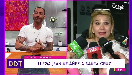 LLEGA JEANINE ÁÑEZ A SCZ