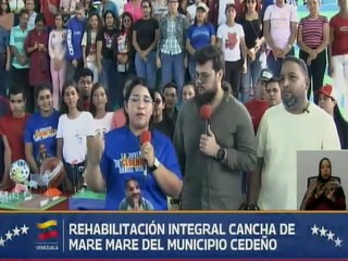 Monagas | Gobierno nacional entrega rehabilitado cancha en la Comuna Productiva Manuel Cedeño
