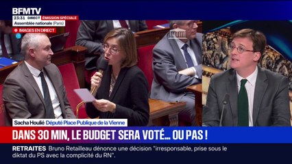 Sacha Houlié, député "Place Publique", estime que le RN et LFI "veulent le chaos"