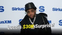 YFN Lucci surprises his mother with $30K in cash and 30 different birthday gifts