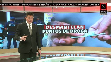 En Hidalgo, desmantelan dos puntos de droga; tres personas fueron detenidas