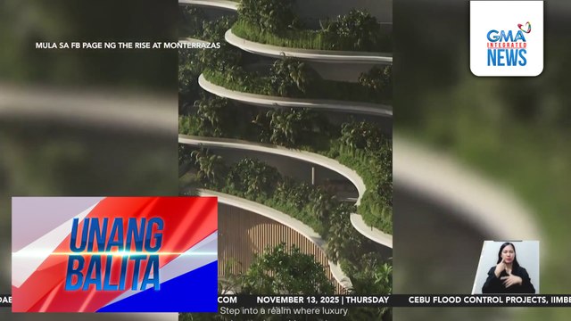 High-end residential project sa isang burol na itinuturong sanhi ng pagbaha sa Cebu City, iniimbestigahan ng LGU at DENR | Unang Balita