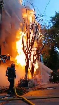 Fuga de gas y explosión en Caballito I