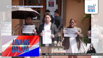 100 BPO companies na inirereklamo ng umano'y puwersahang pagpapapasok sa kanilang mga empleyado sa kasagsagan ng Bagyong Uwan, iniimbestigahan na ng DOLE | Unang Balita