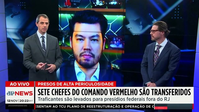 Sete chefes do Comando Vermelho são transferidos para presídios federais