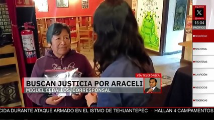 Madre busca justicia por el feminicidio de su hija en el 2013 en Puebla