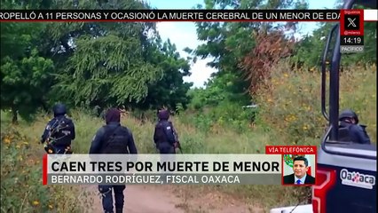 En Oaxaca, la fiscalía detiene a tres personas por el homicidio de Noelia Daylen, niña de 4 años