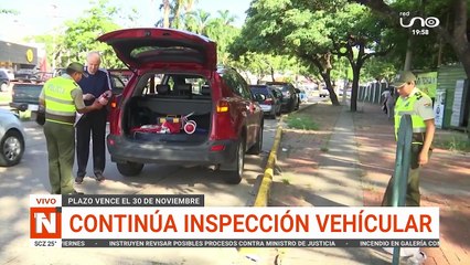 CONTINÚA INSPECCIÓN VEHÍCULAR