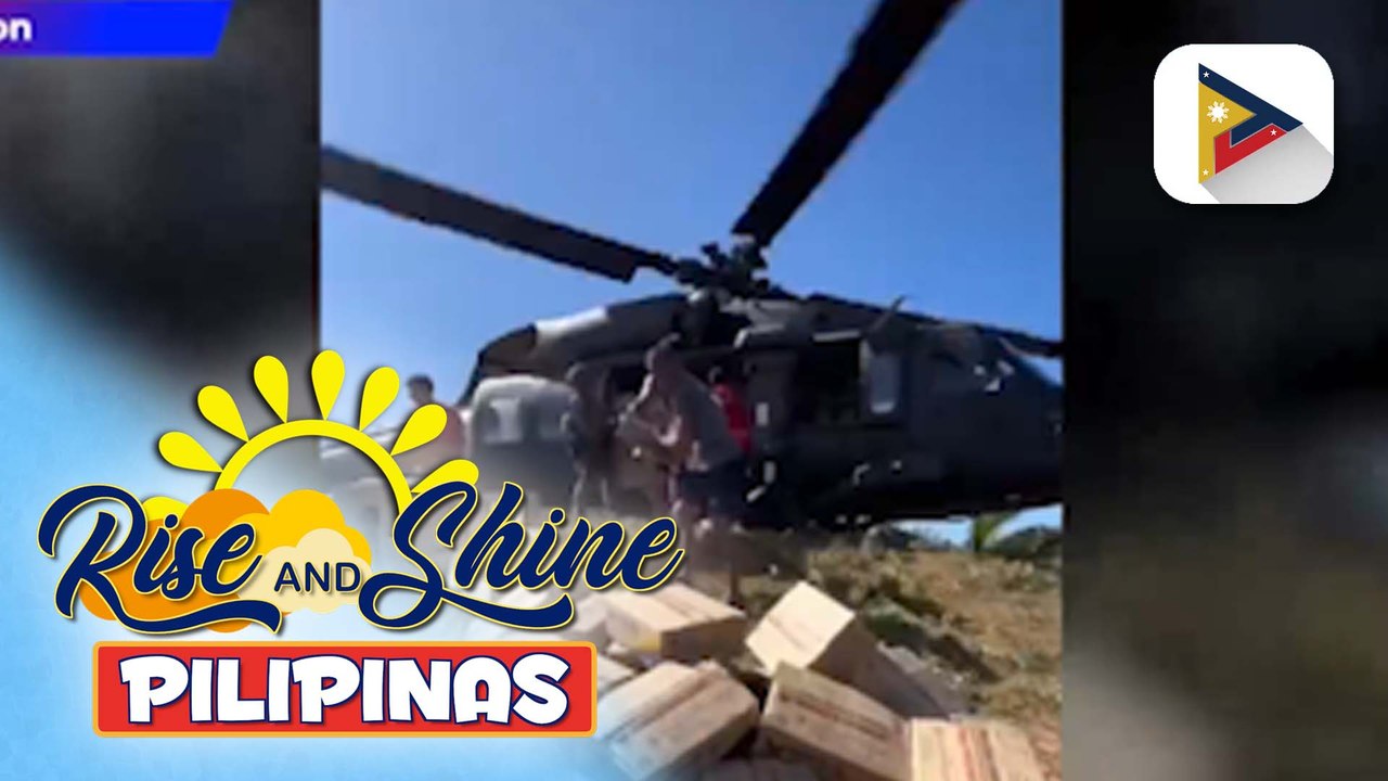 9th Infantry Division ng Philippine Army, naghatid ng family food packs para sa mga residente ng Garchitorena, Camarines Sur