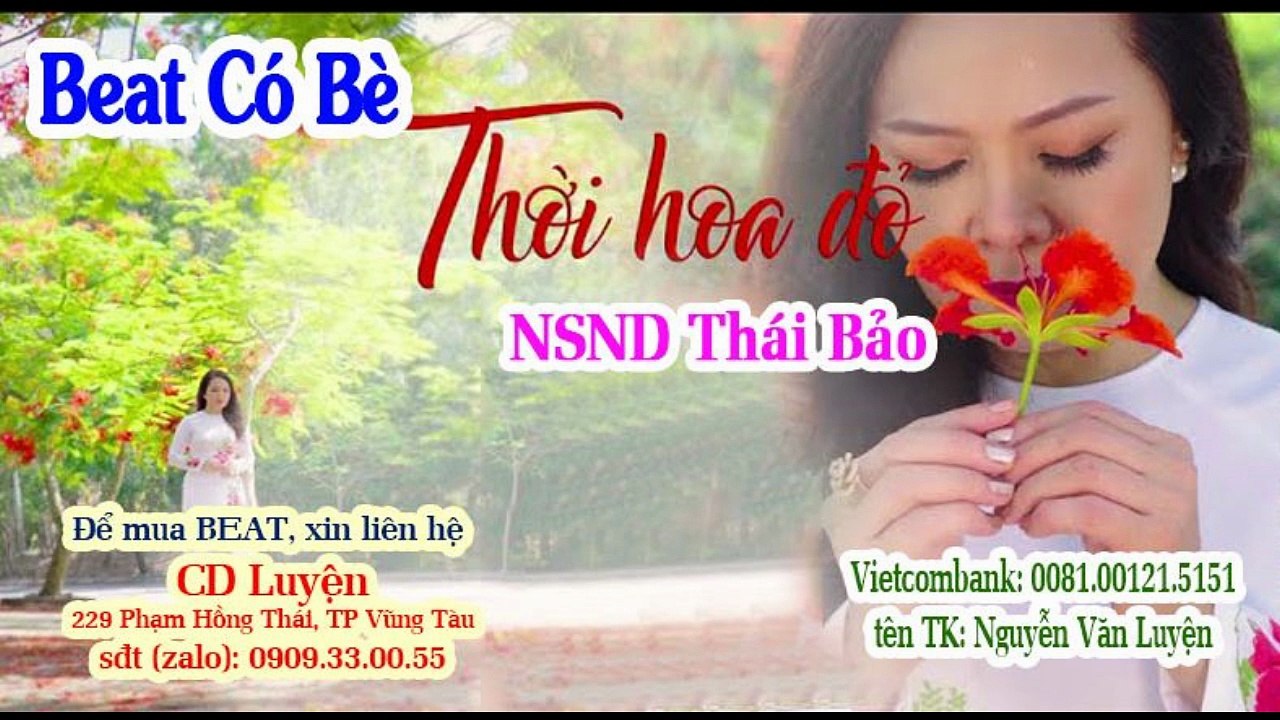 Beat Thời Hoa Đỏ - NSND Thái Bảo (Có Bè)