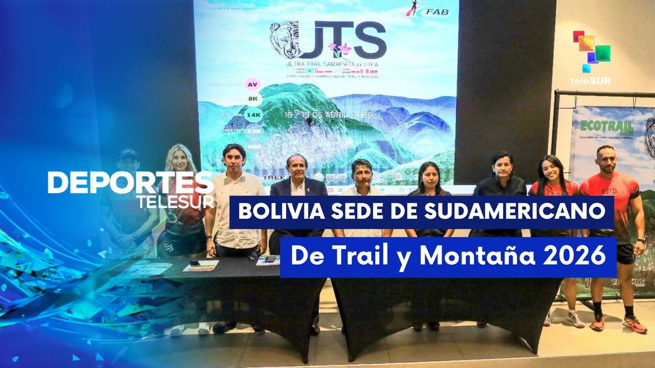 Bolivia sede del Campeonato Sudamericano de Trail y Montaña 2026  DEPORTES TELESUR 12-11-2025