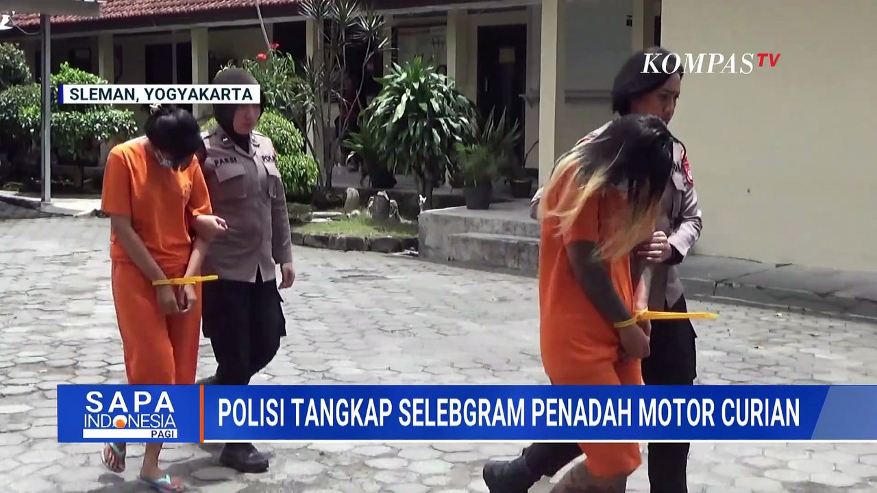 Selebgram Ditangkap Sebagai Penadah Motor Curian | SAPA PAGI