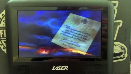 Opening to Harry Potter and the Philosopher’s Stone 2-Disc Widescreen Edition Disc 2 2002 DVD Australia