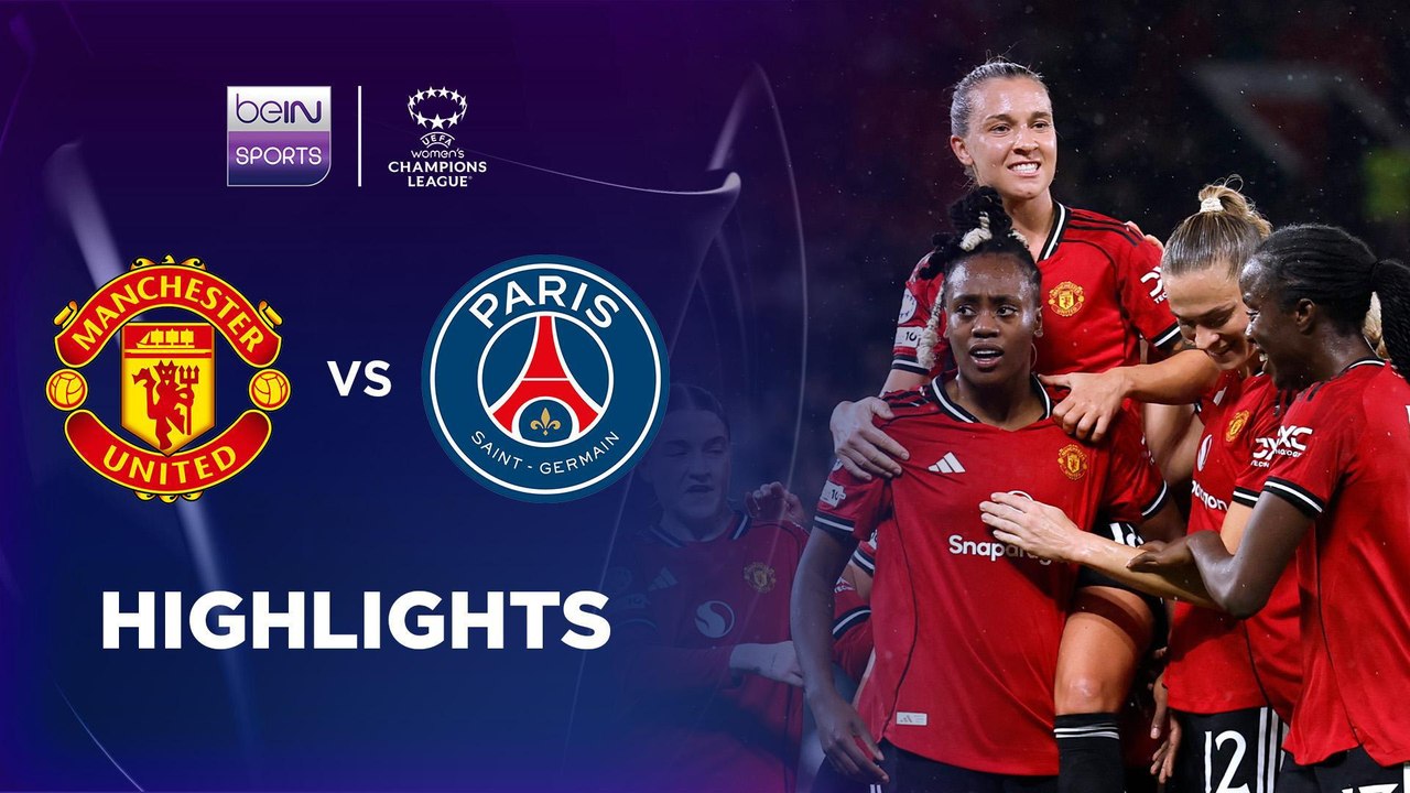 Manchester United 2-1 PSG | UEFA Women's Champions League 25/26 Match Highlights