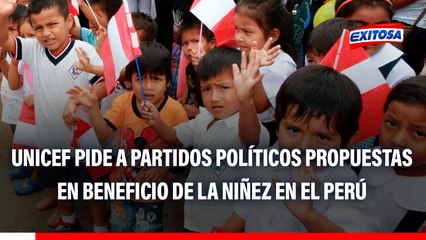 Unicef pide a partidos políticos propuestas enfocadas en la niñez para las elecciones de 2026