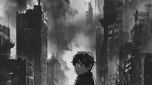 The city became quiet