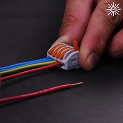Easy ways of wire connections!