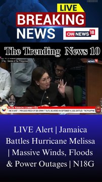 LIVE Alert | Jamaica Battles Hurricane Melissa | Massive Winds, Floods & Power Outages | N18G