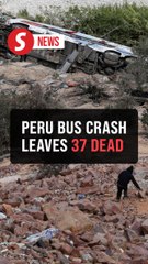 Bus crash in Peru's Arequipa kills 37, injures dozens rushed to hospitals