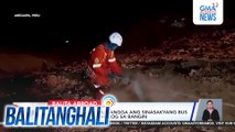 37, patay matapos bumangga ang sinasakyang bus sa isang van at mahulog sa bangin | Balitanghali