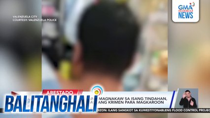 Lalaking nagtangkang magnakaw sa isang tindahan, arestado; nagawa raw ang krimen para magkaroon ng pamasahe | Balitanghali