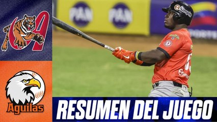 Resumen del juego Tigres de Aragua vs Águilas del Zulia | 12 de noviembre de 2025