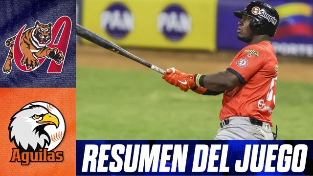 Resumen del juego Tigres de Aragua vs Águilas del Zulia | 12 de noviembre de 2025