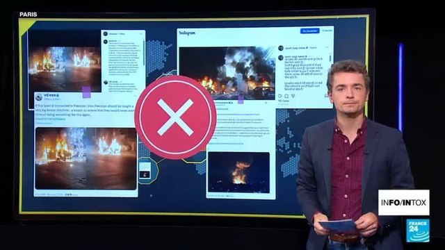 Inde : Des images sans lien avec l'explosion de Fort Rouge