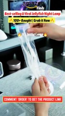 Daily Deals Alert : Relaxing Aesthetic Lamp Jellyfish Lamp with Dancing Legs | Top Amazon Finds