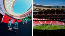 La NFL llega a España y los Miami Dolphins entrenan en el estadio del Atlético de Madrid