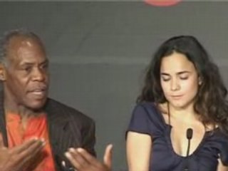 Danny Glover at Blindness Press Conference