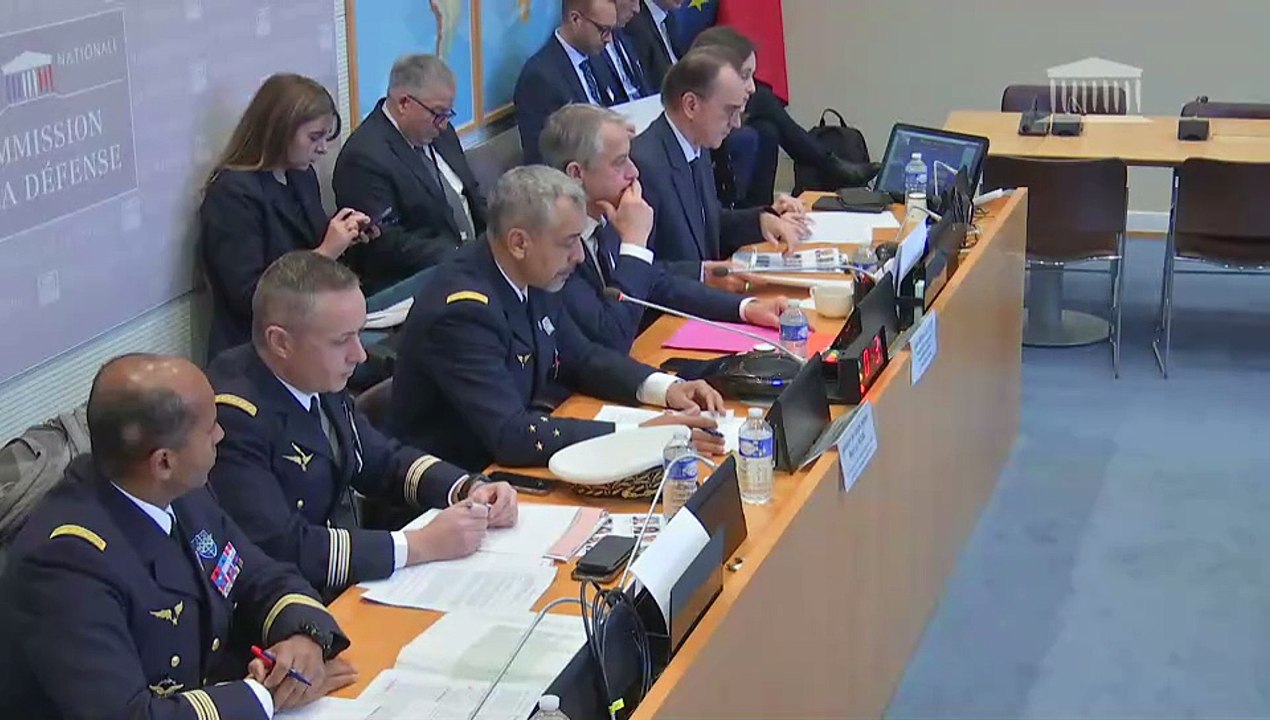 Commission de la défense : Général de corps aérien Marc Le Bouil, commandant de la Défense aérienne et des opérations aériennes, sur la lutte anti-drones - Mercredi 12 novembre 2025