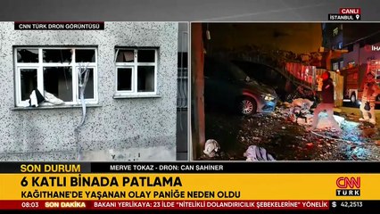 İstanbul'da 6 katlı binada patlama: Hasarın boyutu gün ağarınca ortaya çıktı