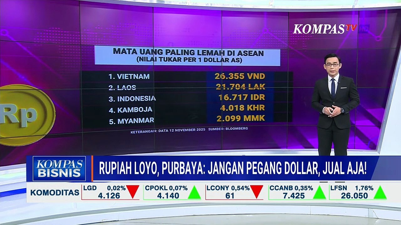 [FULL] Rupiah Loyo, Menkeu Purbaya: Jangan Pegang Dollar, Jual Sekarang!