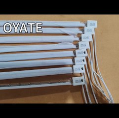 White reflected short wave IR lamps halogen heat lamps 2000w 2500w for PET blowing