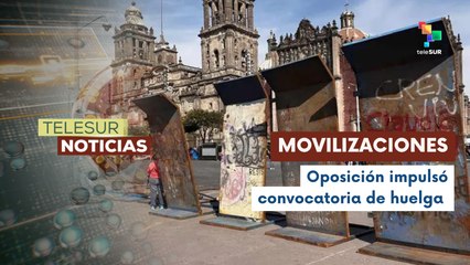 México refuerza seguridad en la ciudad capital ante movilizaciones de la oposición