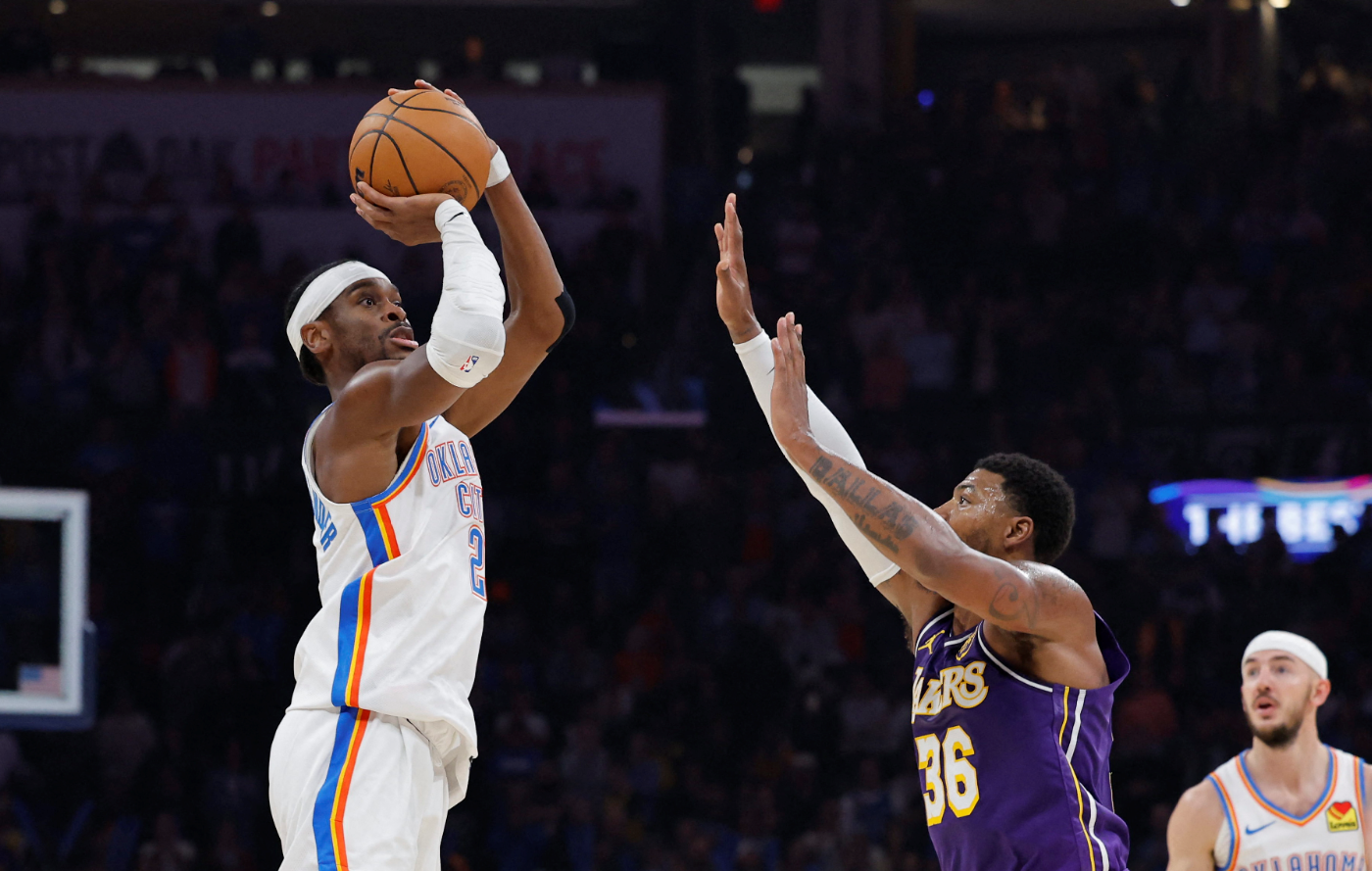NBA : Shai et le Thunder humilient les Lakers de Doncic