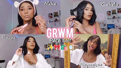 ARRUME-SE COMIGO PARA O SHOPPING_ Skin Care, Cabelo e Make 🎀🛍️✨