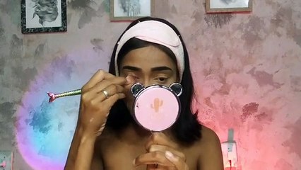 Maquiagem para FESTAS! Com glitter e Sombra preta ✨🖤pele negra!