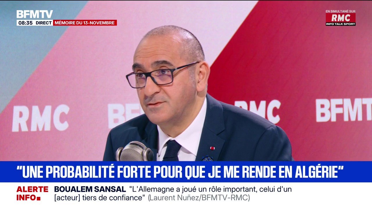 Christophe Gleizes incarcéré en Algérie: "Je n'ai pas de nouvelles", affirme Laurent Nuñez, ministre de l'Intérieur