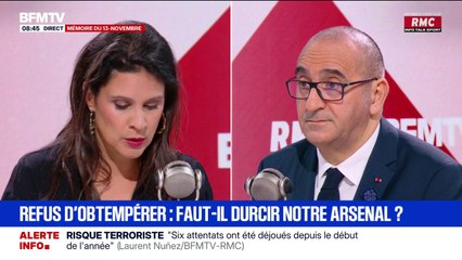 Refus d'obtempérer: "C'est le symptôme d'une partie de la jeunesse qui ne respecte plus les règles", pour Laurent Nuñez