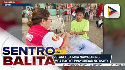 Financial assistance sa mga nawalan ng tahanan dahil sa mga bagyo, prayoridad ng DSWD