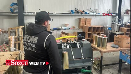 İstanbul'da kaçak alkol operasyonu: 3 şüpheli tutuklandı