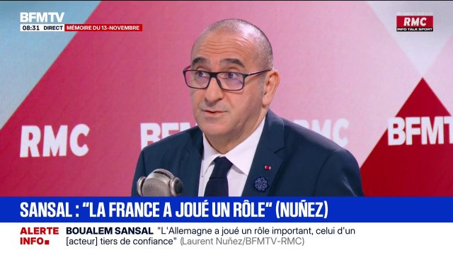 C'est un geste d'humanité : Laurent Nuñez, ministre de l’Intérieur, remercie le président algérien après la liberation de Boualem Sansal