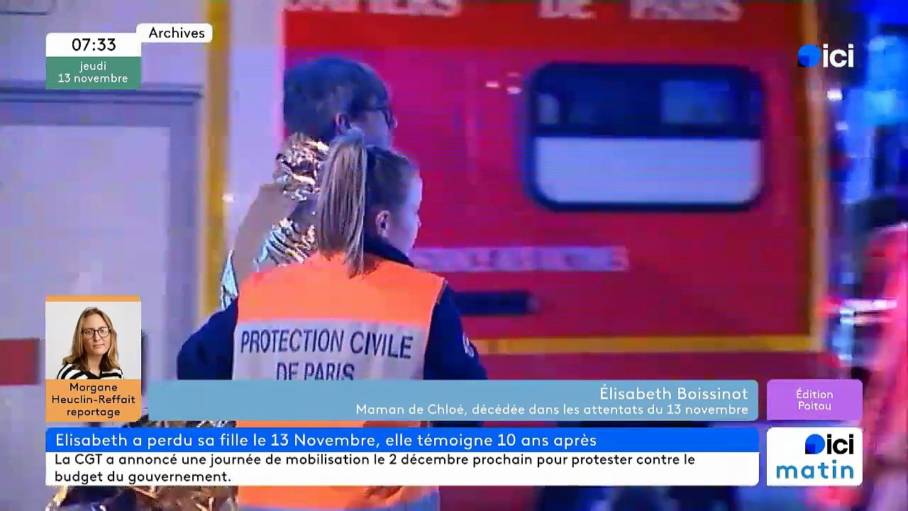 13/11/2025 - ici matin par ici Poitou en vidéo